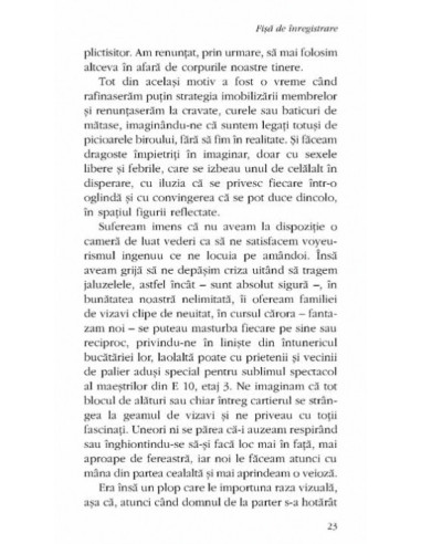 Fişă de înregistrare Fişă de înregistrare