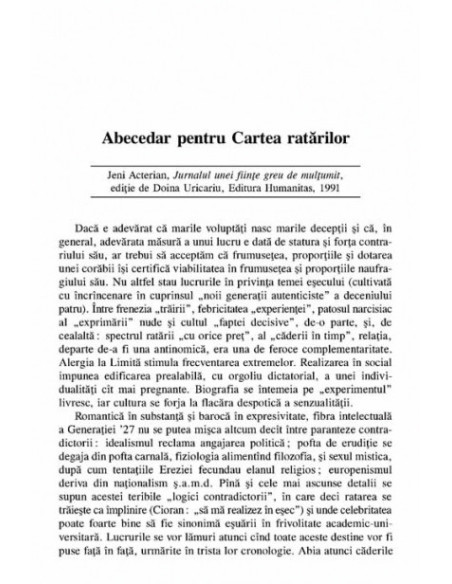 Literatura română în postceaușism. 