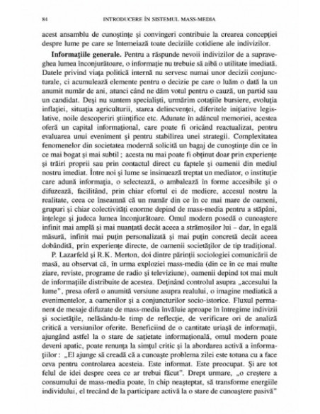 Introducere în sistemul mass-media