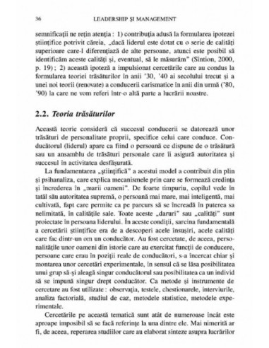 Leadership și management Leadership și management