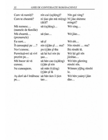 Ghid de conversație român-chinez