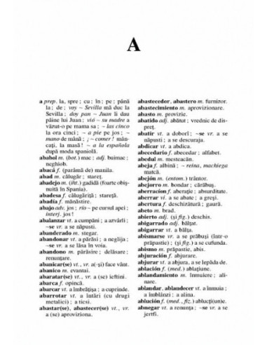 Dicționar de buzunar...