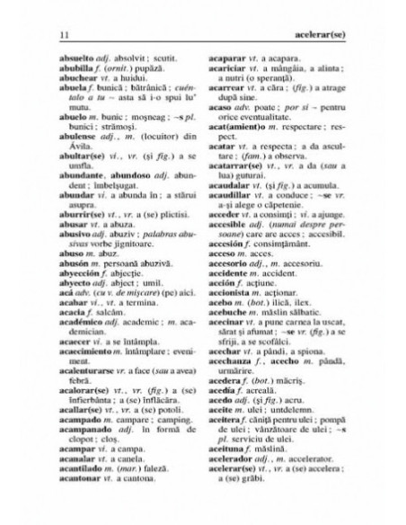 Dicționar de buzunar spaniol-român/român-spaniol