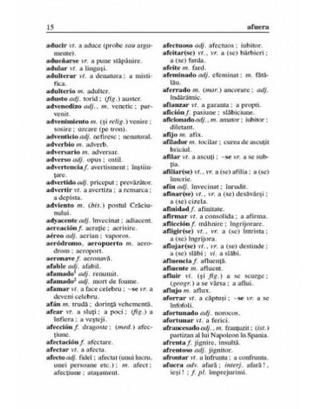 Dicționar de buzunar spaniol-român/român-spaniol