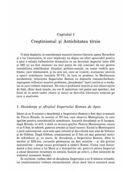 Istoria literaturii creştine vechi greceşti şi latine. vol. II/tom. 1