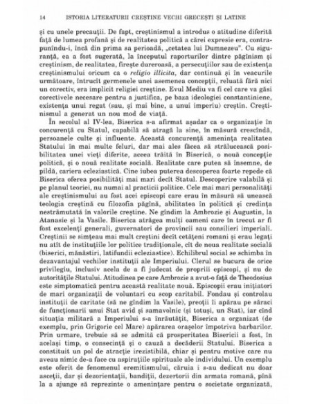 Istoria literaturii creştine vechi greceşti şi latine. vol. II/tom. 1