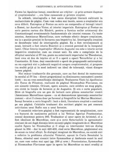 Istoria literaturii creştine vechi...