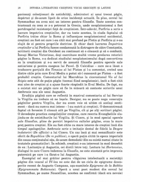 Istoria literaturii creştine vechi greceşti şi latine. vol. II/tom. 1