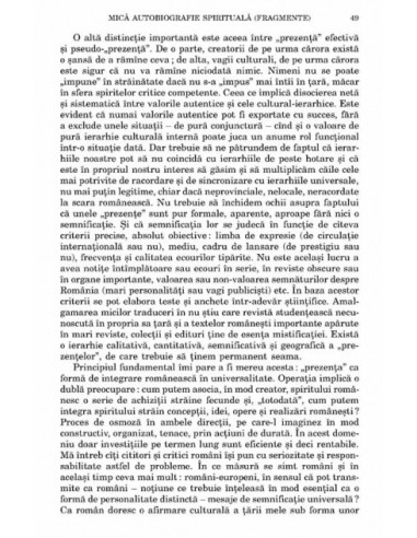 Prezenţe româneşti şi realităţi...