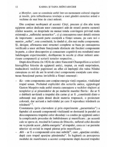 Karma şi taina reîncarnării