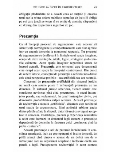 O introducere în arta argumentării.... O introducere în arta argumentării....