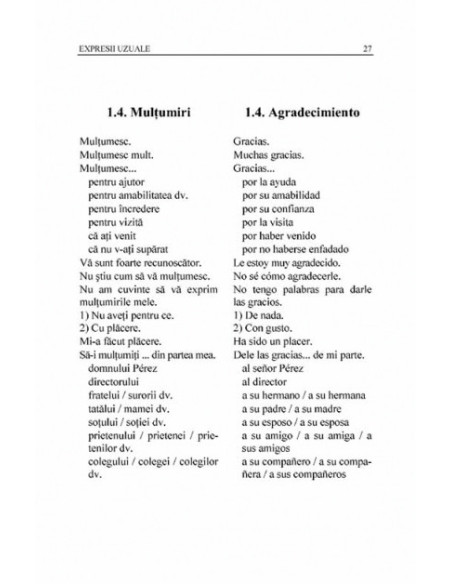 El espanol para ti. Manual de conversație (ediția a II-a)