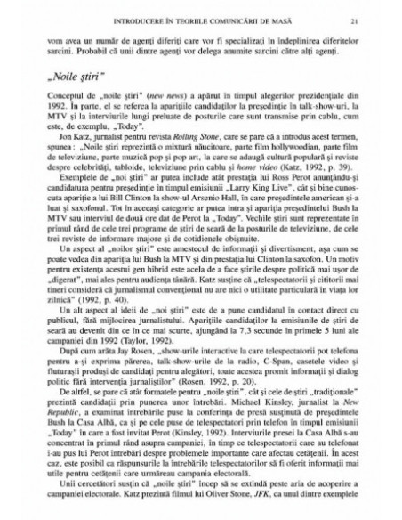 Perspective asupra teoriilor comunicării de masă