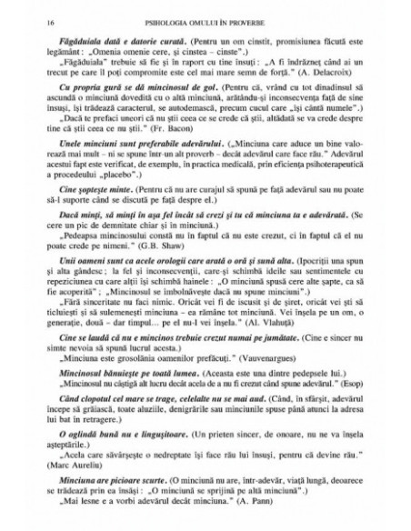 Psihologia omului în proverbe