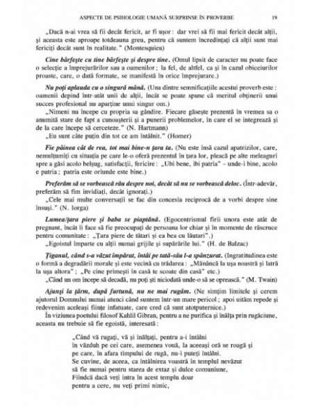 Psihologia omului în proverbe