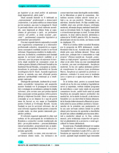 Revista de Asistență Socială. Nr. 1/2004 Revista de Asistență Socială. Nr. 1/2004
