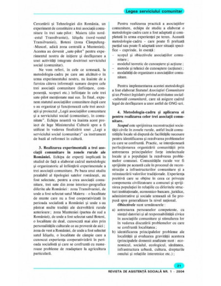 Revista de Asistență Socială. Nr. 1/2004