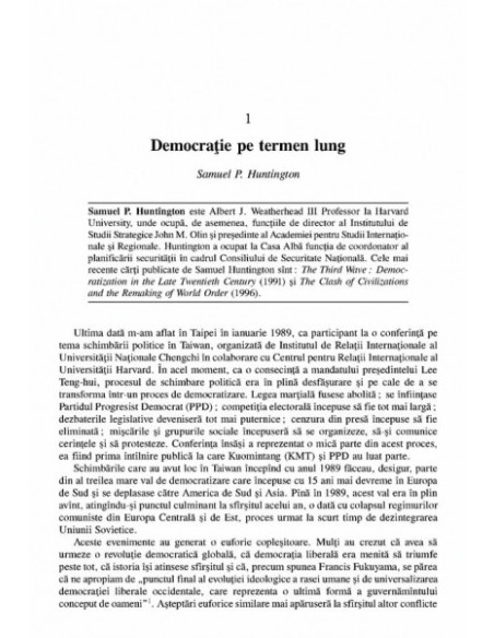 Cum se consolidează democrația