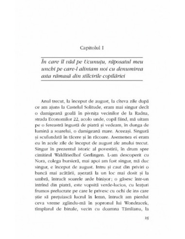 Misterele Castelului Solitude sau...