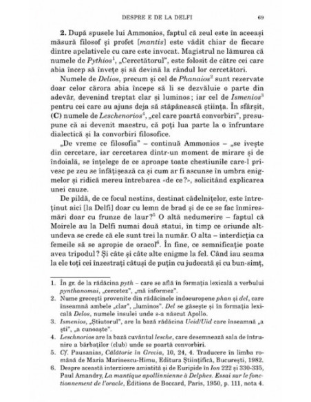 Despre oracolele delfice