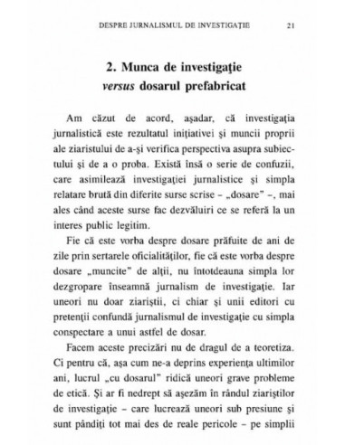 Jurnalismul de investigație. Ghid...