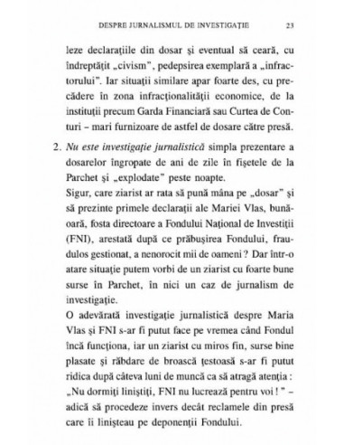 Jurnalismul de investigație. Ghid...