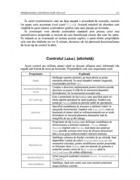 Dezvoltarea aplicaţiilor în Visual Basic.NET