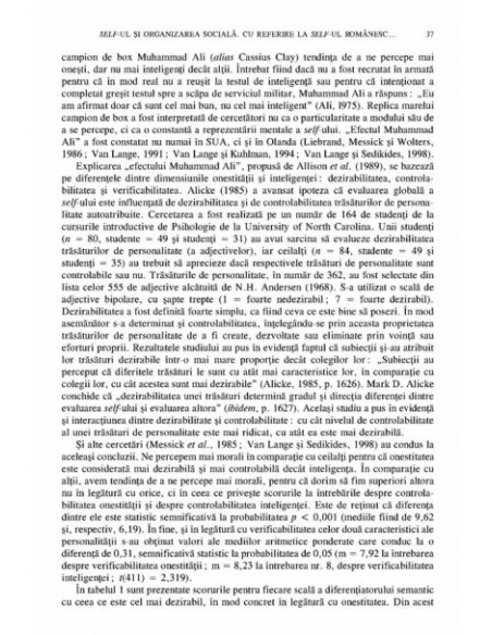 Revista de Psihologie Organizaţională. Vol. IV, Nr. 1-2/2004