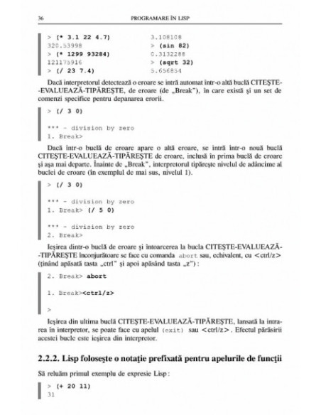 Programare in Lisp. Inteligența artificială și web semantic