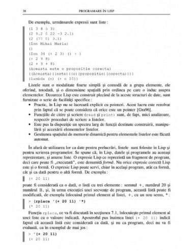 Programare in Lisp. Inteligența...