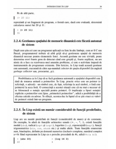Programare in Lisp. Inteligența...