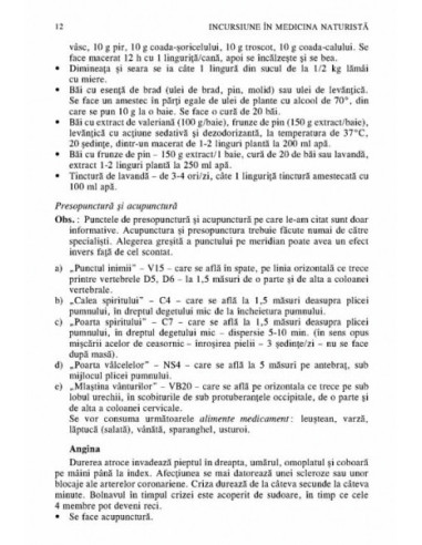 Incursiune în medicina naturistă Incursiune în medicina naturistă