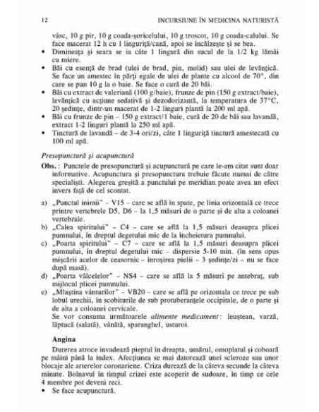 Incursiune în medicina naturistă