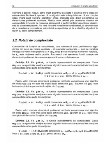 Introducere în analiza algoritmilor