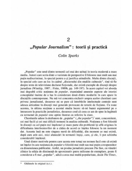 Jurnalismul și cultura populară
