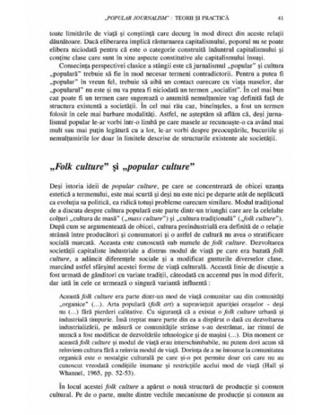 Jurnalismul și cultura populară