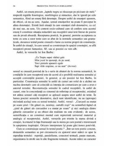 Producția textului jurnalistic