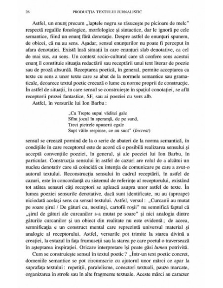 Producția textului jurnalistic