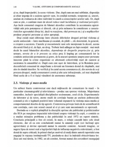 Valori, atitudini și comportamente...