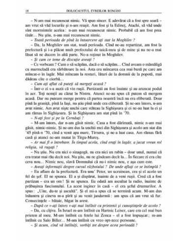 Holocaustul evreilor români. Din...