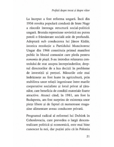 Profeţii despre trecut şi despre viitor