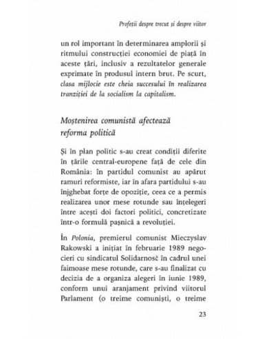 Profeţii despre trecut şi despre viitor