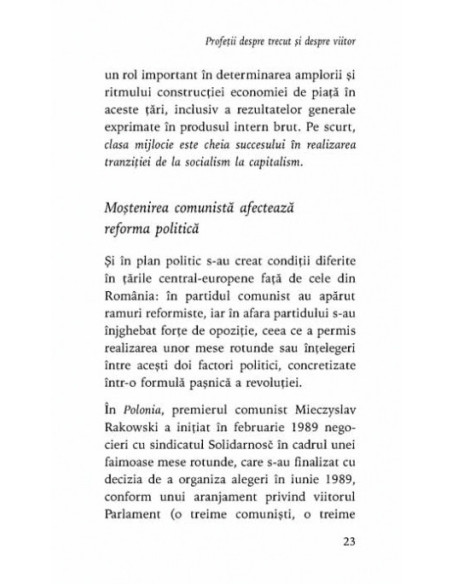 Profeţii despre trecut şi despre viitor