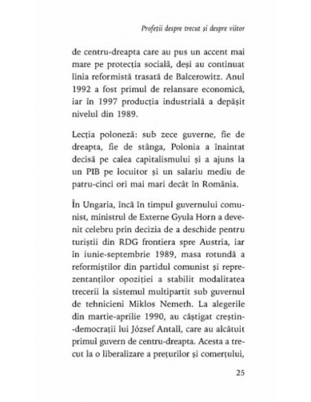 Profeţii despre trecut şi despre viitor