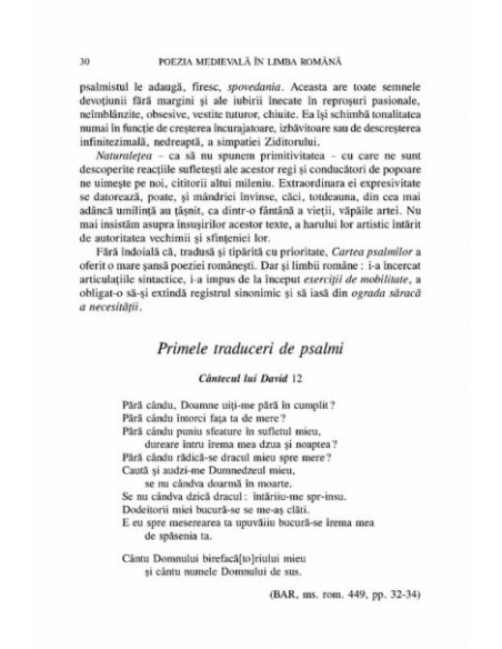 Poezia medievală în limba română (ediția a II-a revăzută)