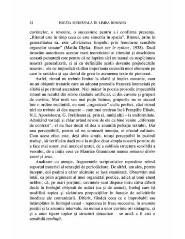 Poezia medievală în limba română...