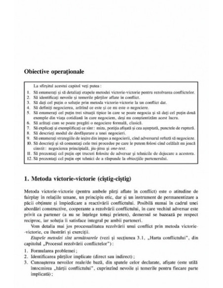 Conflictul interpersonal. Prevenire, rezolvare și diminuarea efectelor