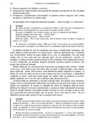 Conflictul interpersonal. Prevenire,...