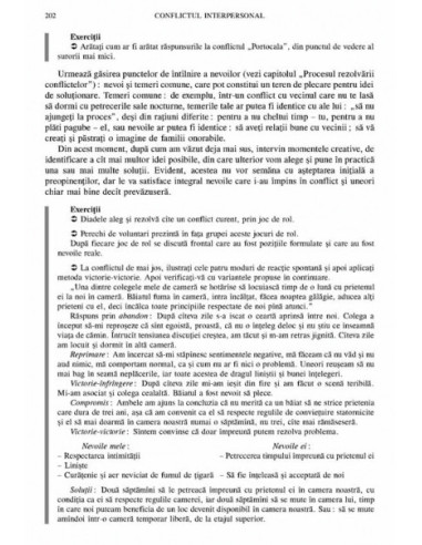 Conflictul interpersonal. Prevenire,...