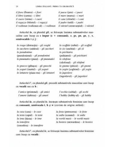 Limba italiană. Prima ta gramatică